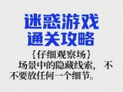 探秘《迷惑游戏》通关攻略，开启胜利之门