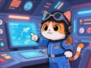 《猫咪游戏飞船：从新手到星际指挥官的生存法则》
