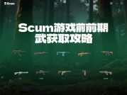 《Scum 游戏干货攻略：开启生存竞技新体验》